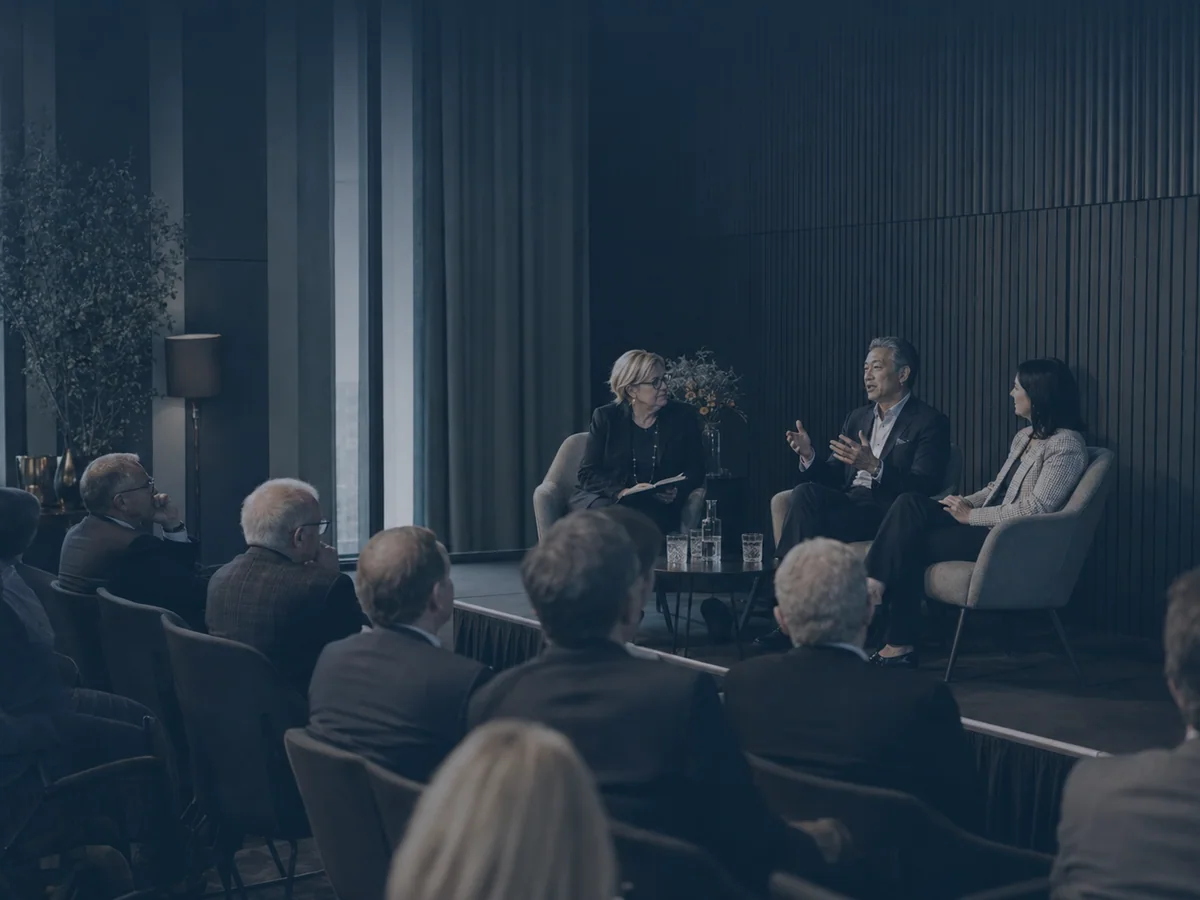A professional institution hosting an executive leadership forum